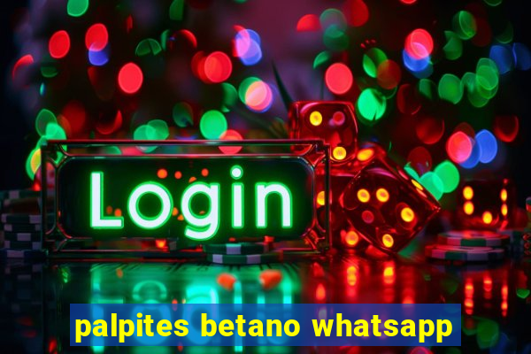 palpites betano whatsapp